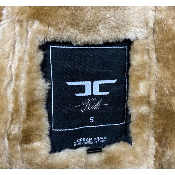 EUC JORDAN CRAIG KIDS SHERLING JACKET, SUNSET SIZE 5 - Picture 4 of 9